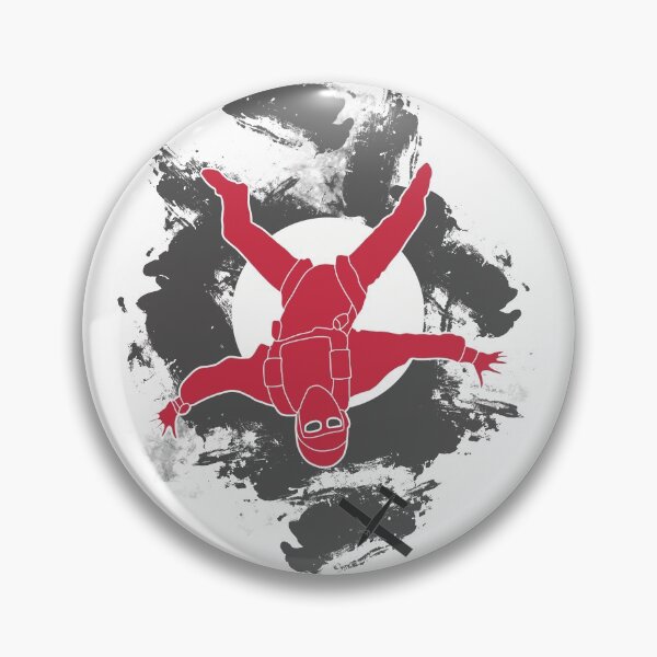 Item preview, Red freeflyer with sun and grey clouds designed and sold by FatSlugDesigns.
