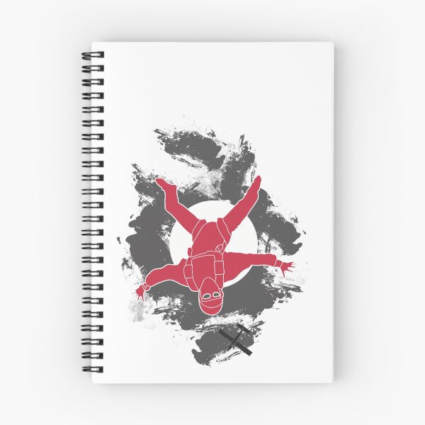 Item preview, Red freeflyer with sun and grey clouds designed and sold by FatSlugDesigns.