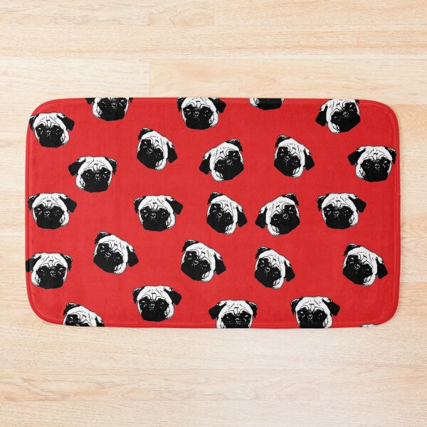 Item preview, Pug dog pattern designed and sold by ValentinaHramov.