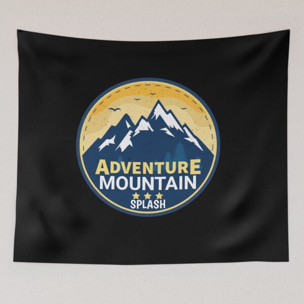 Item preview, adventure mountain designed and sold by TopDesignArt.