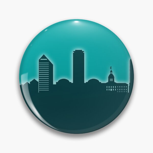 Item preview, Tallahassee Florida Skyline designed and sold by ArtPrints.