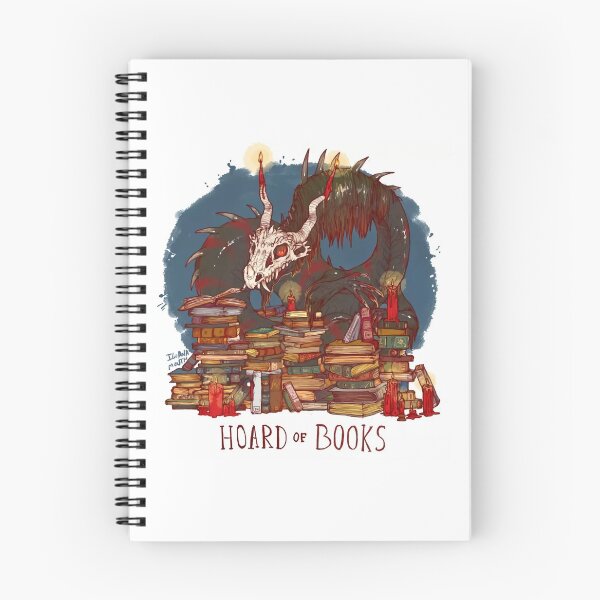 Item preview, Hoard of Books designed and sold by LuciaDazai.