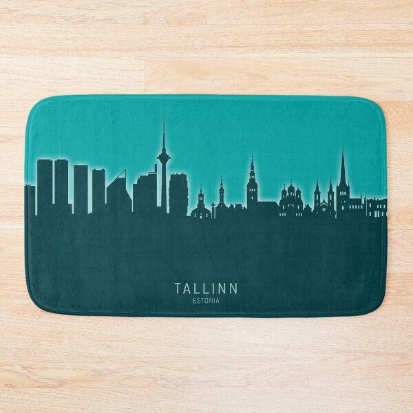 Item preview, Tallinn Estonia Skyline designed and sold by ArtPrints.
