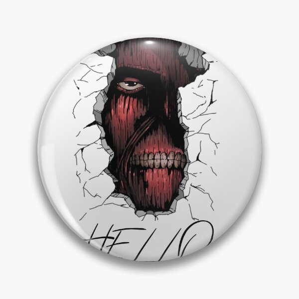 Attack On Titan - Titan in Wall Pin