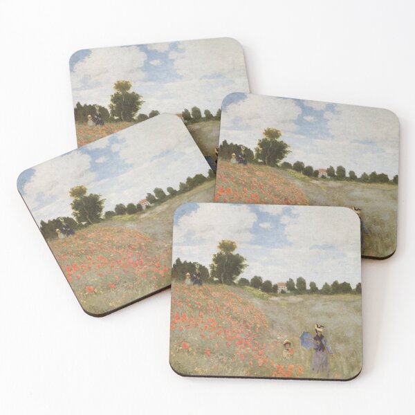 Item preview, Claude Monet - Les coquelicots, Art reproduction designed and sold by HouseofBalloon.