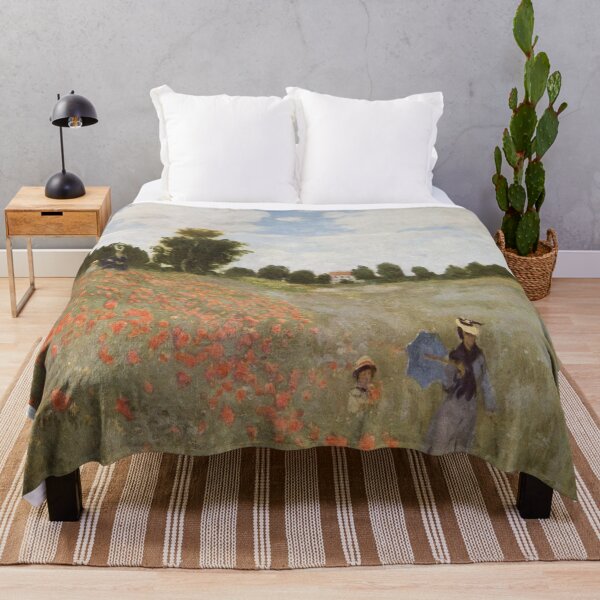 Item preview, Claude Monet - Les coquelicots, Art reproduction designed and sold by HouseofBalloon.