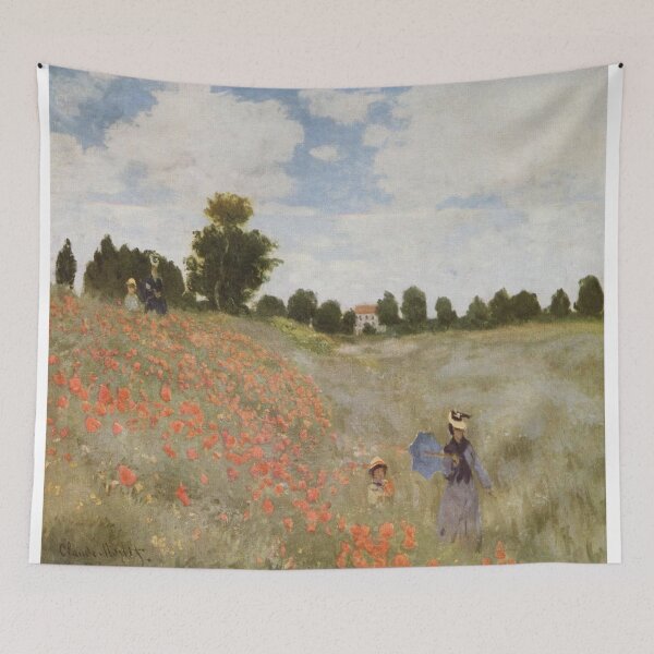Item preview, Claude Monet - Les coquelicots, Art reproduction designed and sold by HouseofBalloon.