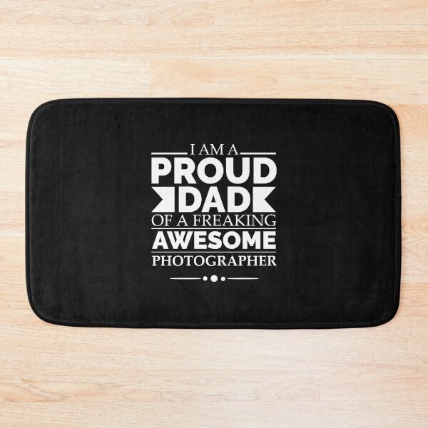 Item preview, Proud dad of an awesome Photographer Father's Day designed and sold by losttribe.