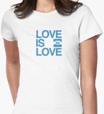 Love Is Love Women's Fitted T-Shirt