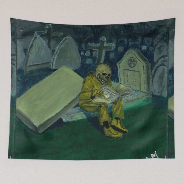 Item preview, The cemetery newspaper designed and sold by DCSMKreativ.