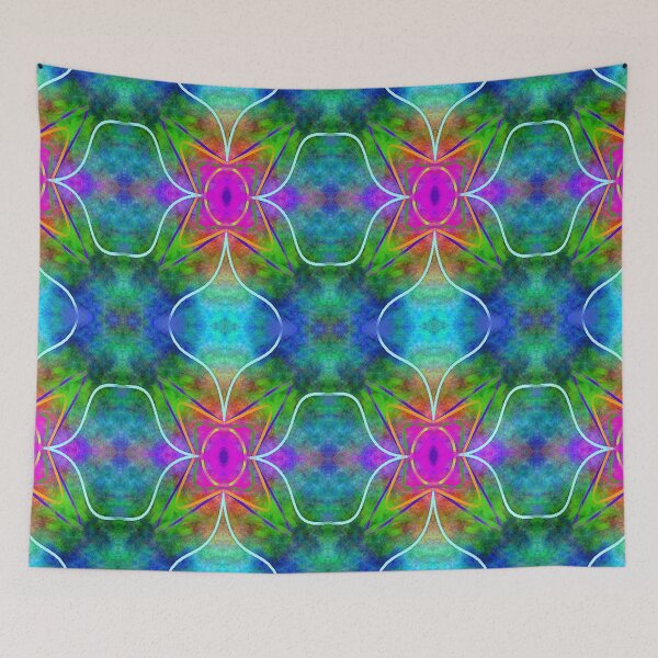 Item preview, Emerald dreams , psychedelic Arte Abstracto, abstract art design designed and sold by Adri Barnard.