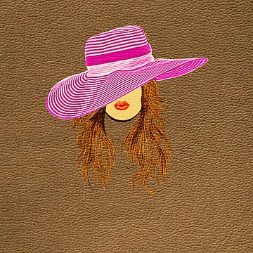 Artwork thumbnail, Pink Hat Lady by Vk91