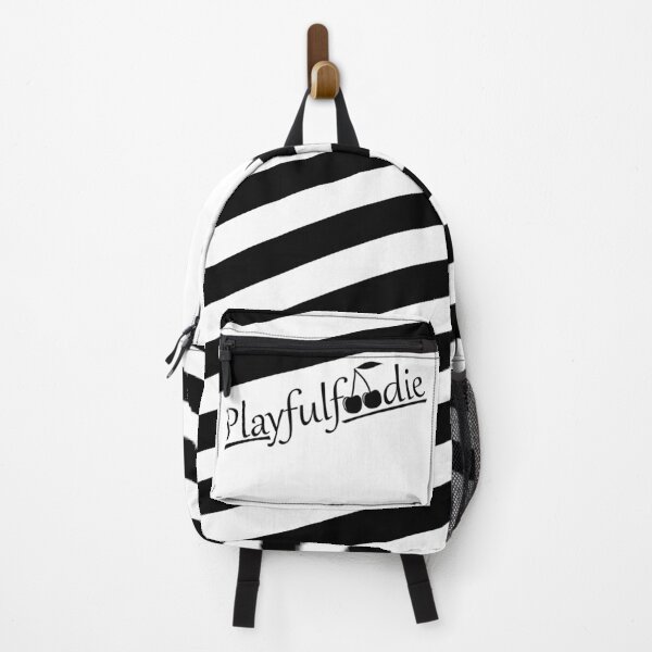 Item preview, Playfulfoodie stripes black and white designed and sold by Anteia.