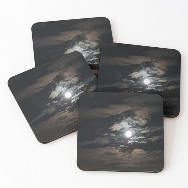 Item preview, Midnight Moon Clouds designed and sold by Tanesh123.