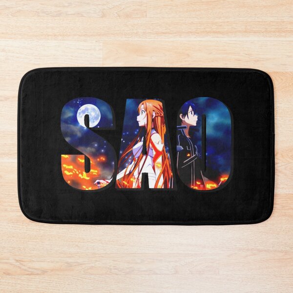 Item preview, KIRITO AND ASUNA - SWORD ART ONLINE designed and sold by otaquotes.