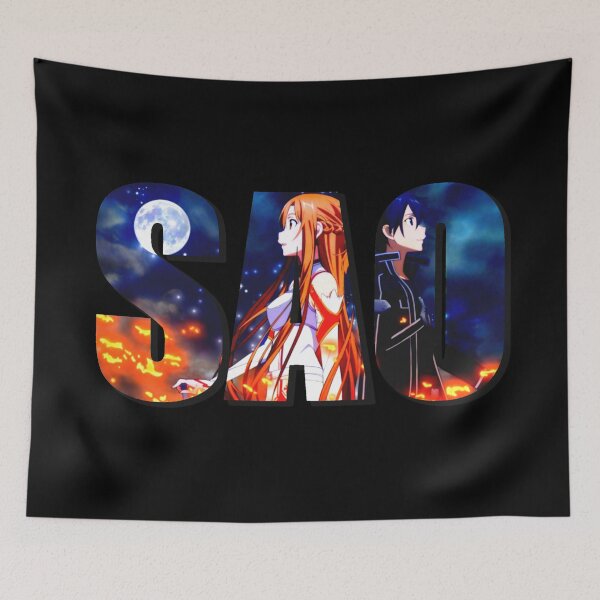 Item preview, KIRITO AND ASUNA - SWORD ART ONLINE designed and sold by otaquotes.
