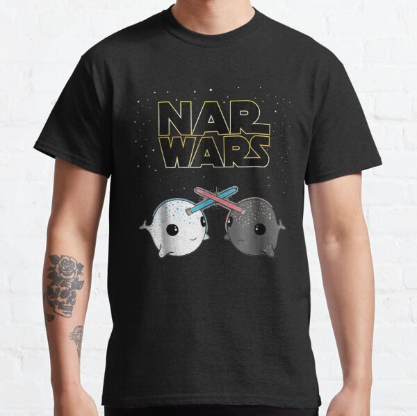 Nar Wars Funny Narwhal I Love Narwhals Classic T-Shirt