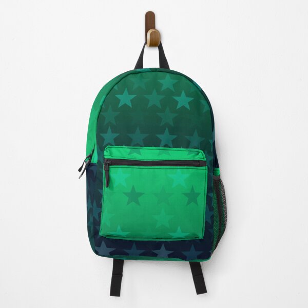 Item preview, Green blue star pattern designed and sold by Anteia.
