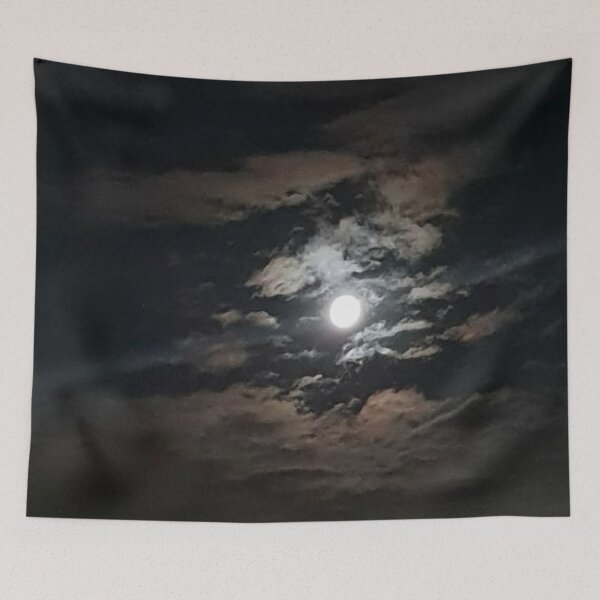 Item preview, Midnight Moon Clouds designed and sold by Tanesh123.