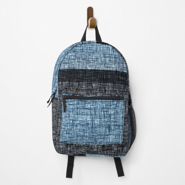 Item preview, Black blue grunge stripes designed and sold by Anteia.