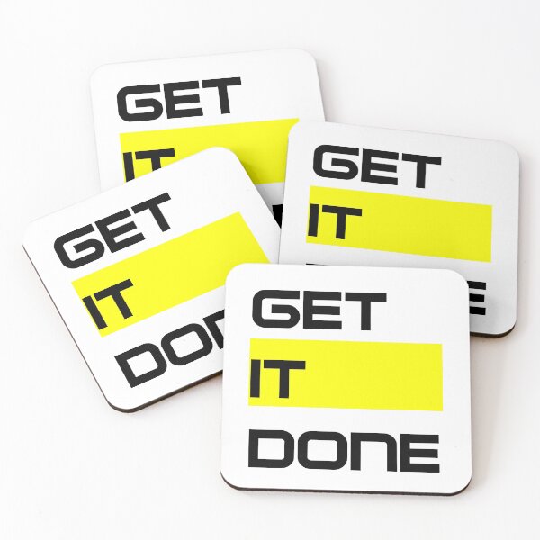 Item preview, Get It Done Text designed and sold by Pirlogea Alecs.