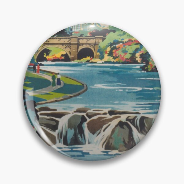 Item preview, Buxton vintage travel poster designed and sold by stickart-marek.