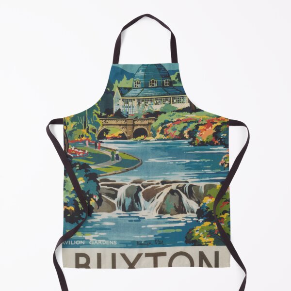 Item preview, Buxton vintage travel poster designed and sold by stickart-marek.
