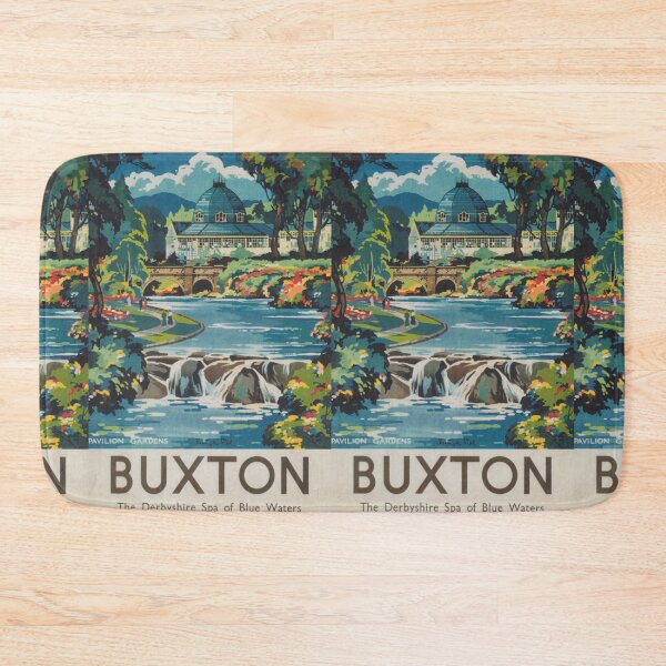 Item preview, Buxton vintage travel poster designed and sold by stickart-marek.