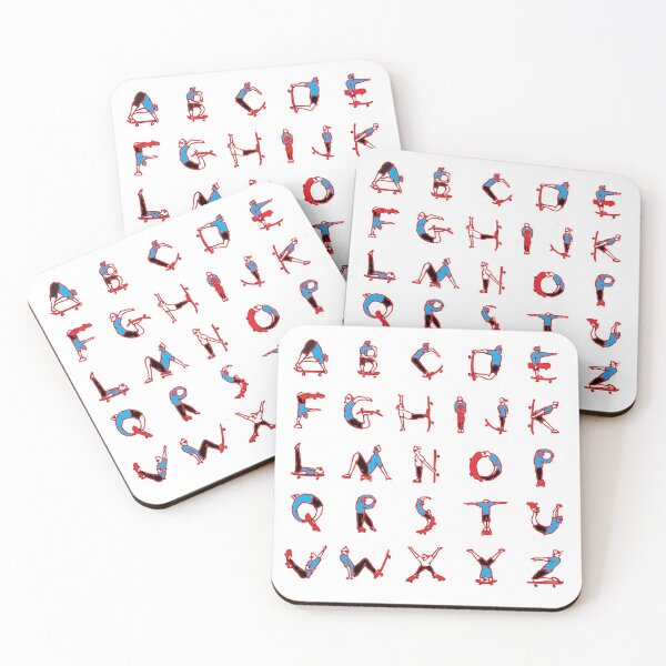 Item preview, Skateboard Alphabet designed and sold by Magic-Moon.
