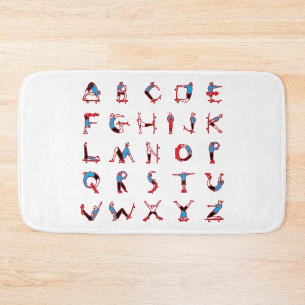 Item preview, Skateboard Alphabet designed and sold by Magic-Moon.