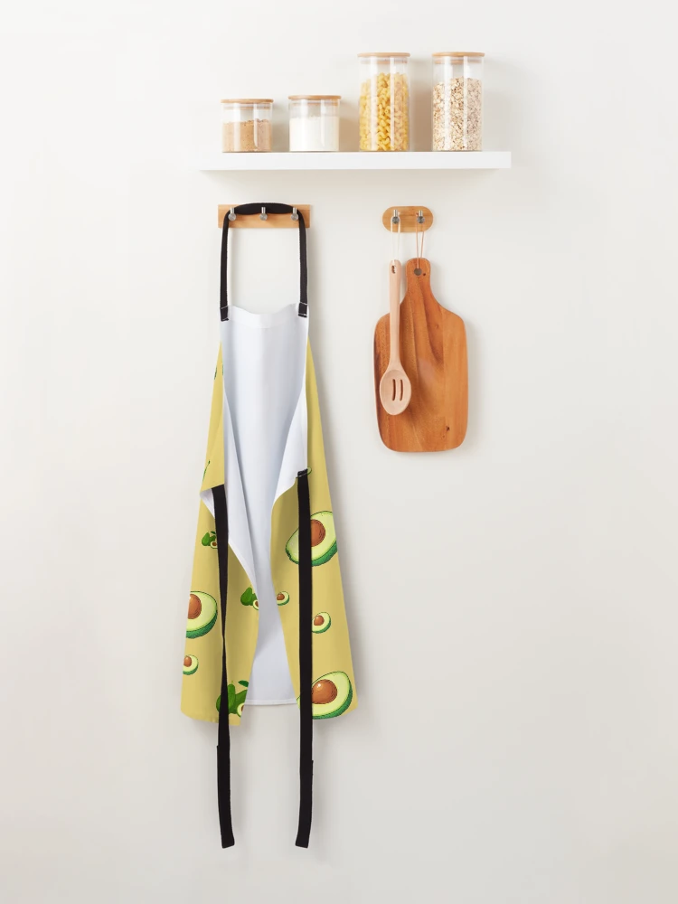 Thumbnail 2 of 6, Apron, Avocado Pattern Design designed and sold by JustCreativity.