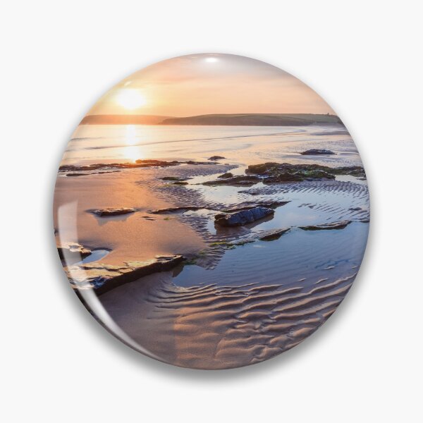 Item preview, First Light on Harlyn Bay Beach designed and sold by bitm2007.