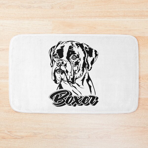 Item preview, Funny german boxer dog canine portrait designed and sold by dogarts.