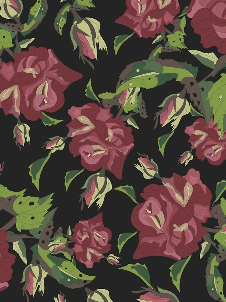 Aperçu 4 sur 4. Coque iPhone avec l'œuvre Rose créée et vendue par Rococodesigns.
