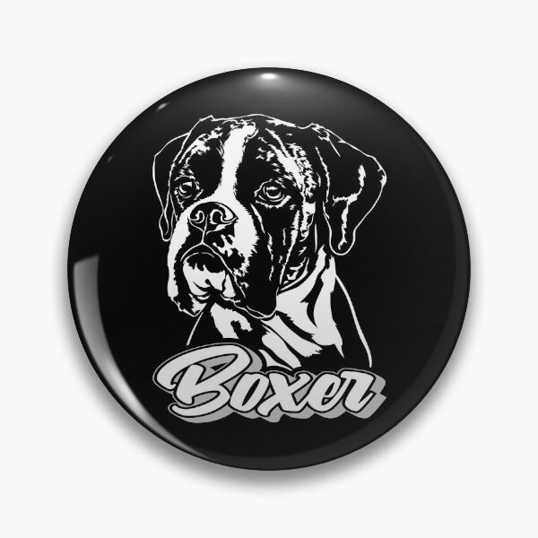 Item preview, Funny boxer dog canine portrait designed and sold by dogarts.