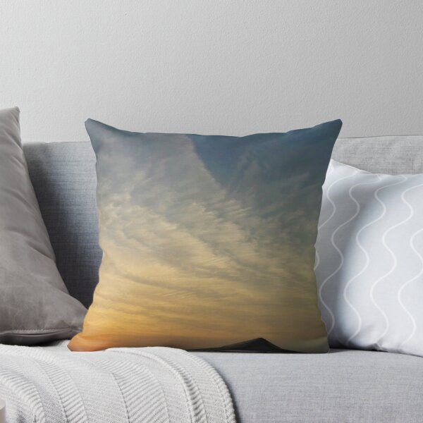 Item preview, Layered cloud pattern sunset sky designed and sold by PrakritiPrints.