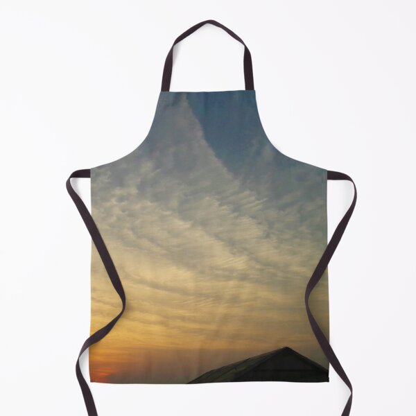 Item preview, Layered cloud pattern sunset sky designed and sold by PrakritiPrints.