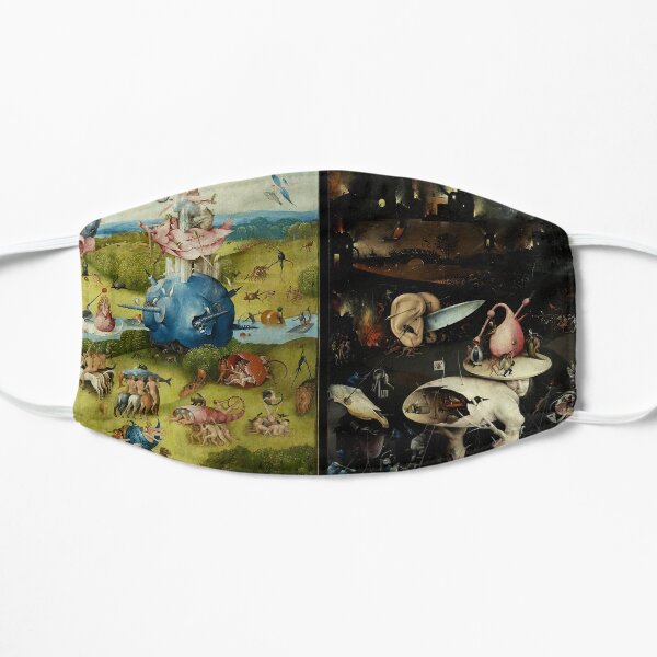 Garden of Earthly Delights , Paradise and Hell by Hieronymus Bosch Mask