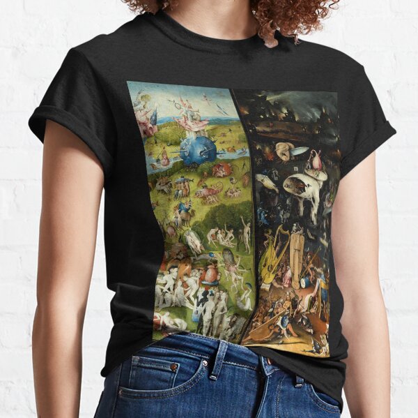 Jardin des délices terrestres, du paradis et de l'enfer par Jérôme Bosch T-shirt classique