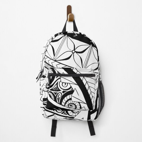 Item preview, Pacific Island Pattern 3 - Black designed and sold by Hunter54nz.