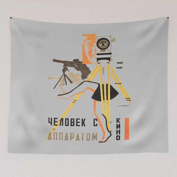 Item preview, Vintage Soviet Russian USSR Poster Retro CCCP Propaganda designed and sold by TopTeeShop.