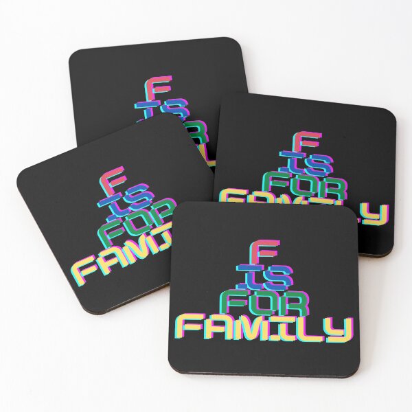 Item preview, F is for family designed and sold by Raseelvm.