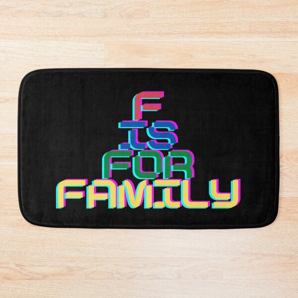 Item preview, F is for family designed and sold by Raseelvm.