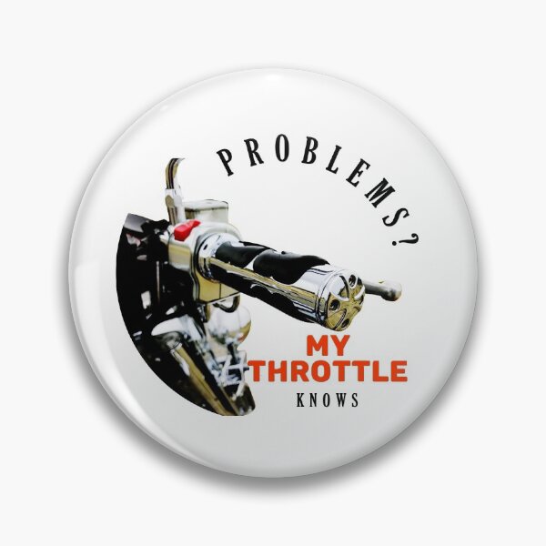 Item preview, Funny Motorcycle Problems? My Throttle Knows Biker Original Design, Gift Ideas  designed and sold by leo121687.