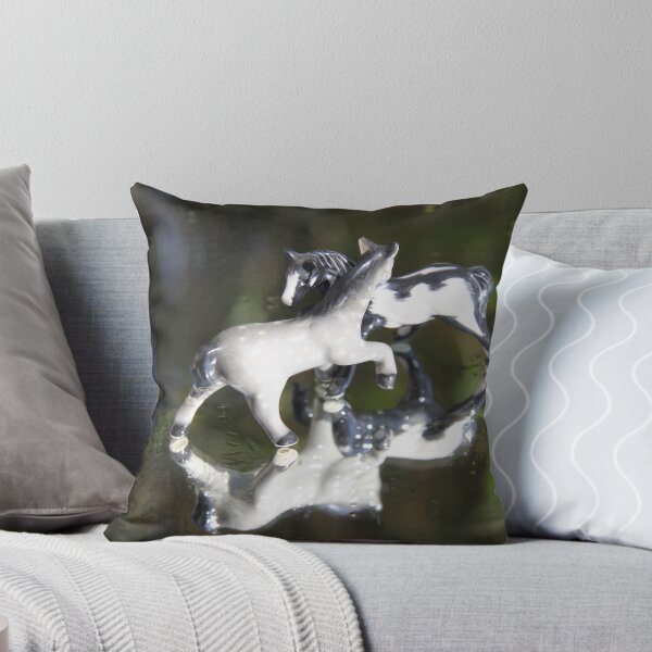 Item preview, Grey marble precious horse miniature figurine	 designed and sold by EstelleRossetti.