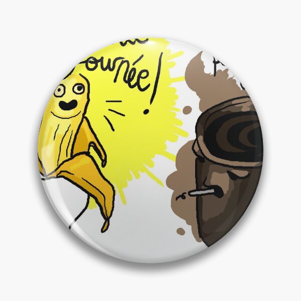 Item preview, Breakfast - banana VS coffee (black) designed and sold by Cedono.