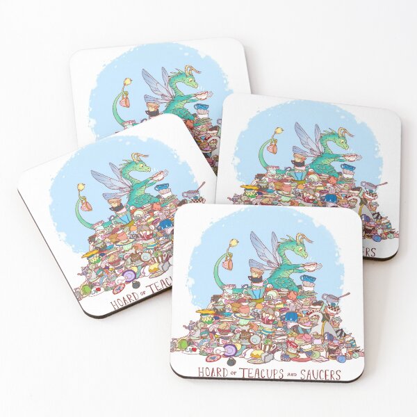 Item preview, Hoard of Teacups and Saucers designed and sold by LuciaDazai.