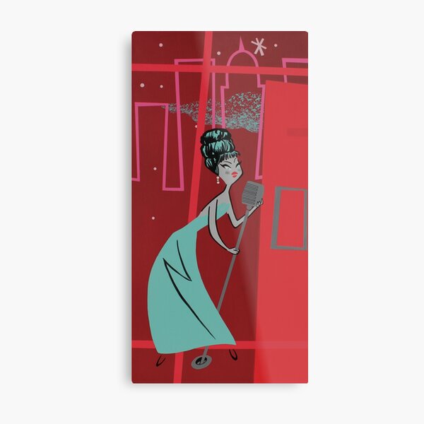 PAINT THE TOWN - Panel 1 Metal Print