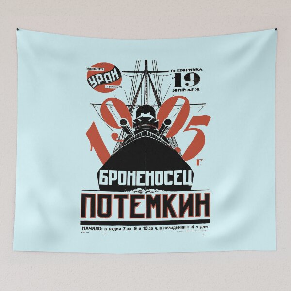 Item preview, Soviet Icebreaker Vintage Russian War Ship Retro Poster designed and sold by TopTeeShop.