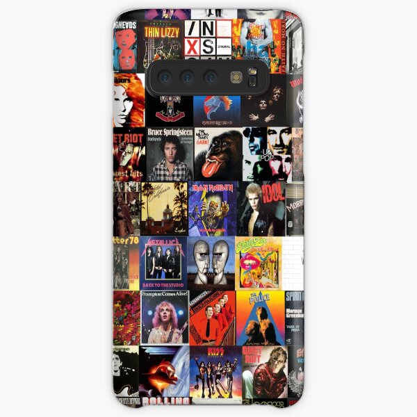 Rock Vinyl Collage Samsung Galaxy Snap Case